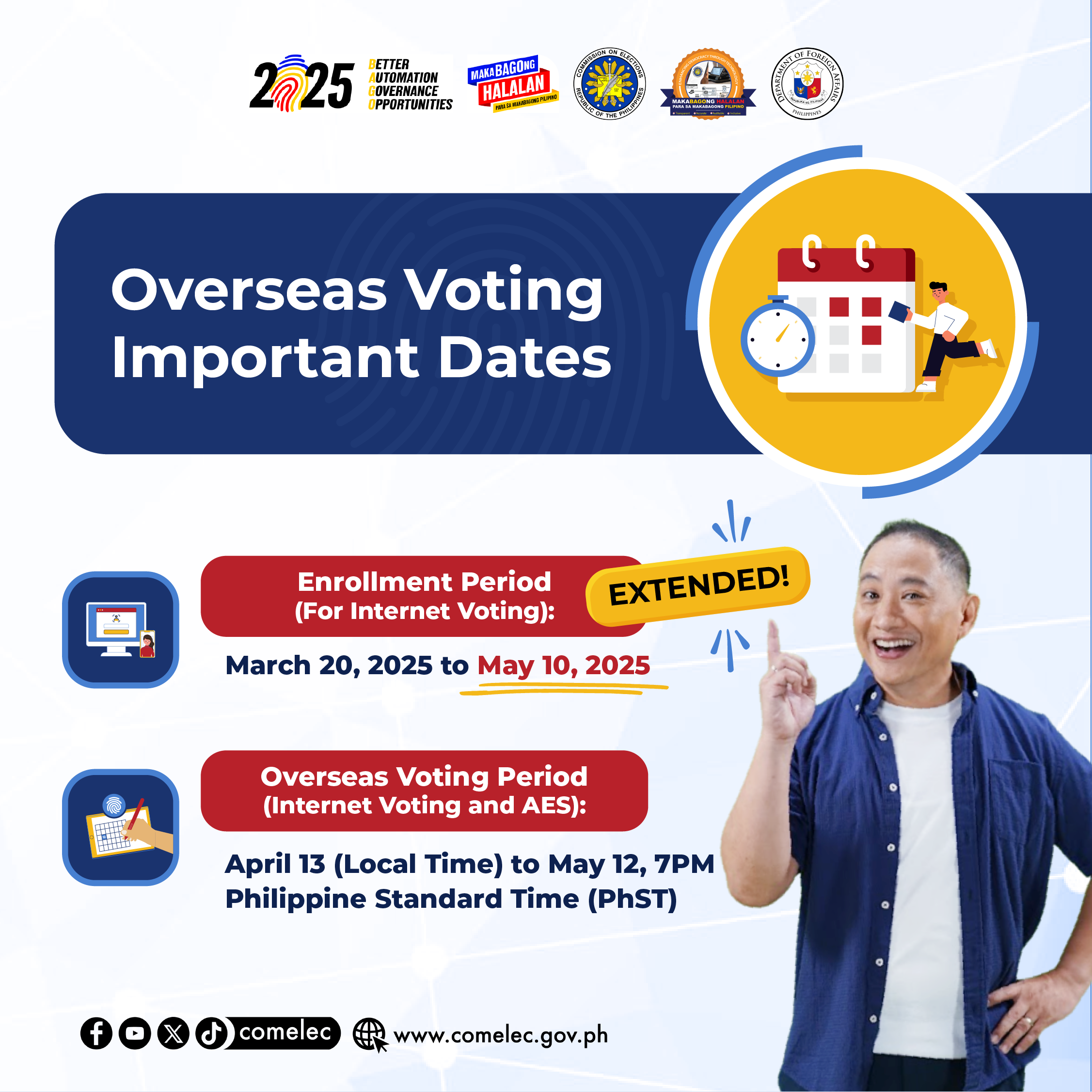 Internet Voting Extension of Enrollment Poster 01