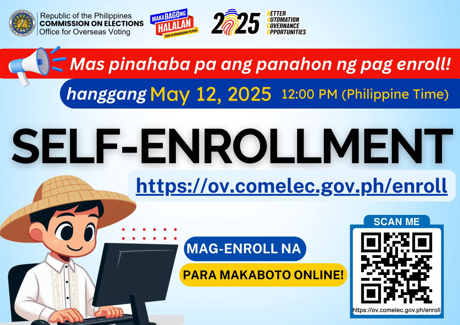 COMELEC Extension of Enrollment