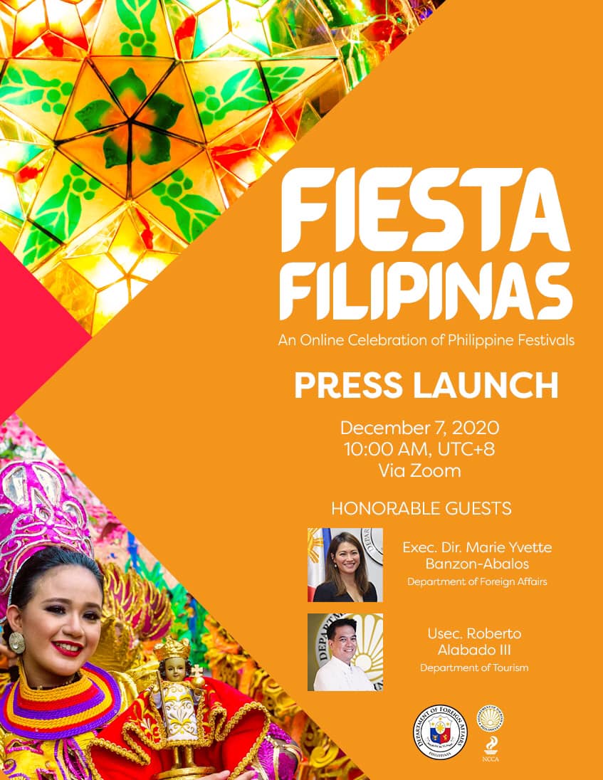 Fiesta Filipinas press launch 12.7.2020